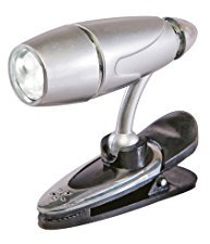 Poly Pool PP0781 Luce Led Da Lettura Con Pratico Gancio a Pinza e Braccio Regolabile a 360°