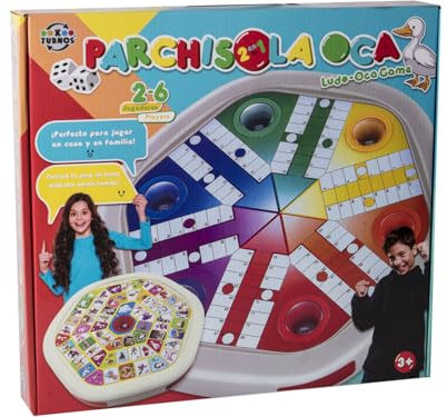 XTURNOS Parchis Automático 2 en 1