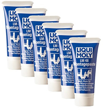 6x LIQUI MOLY 3010 LM 48 Montagepaste 50g