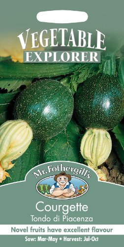 Mr. Fothergill's Courgette Tondo Di Piacenza Seeds