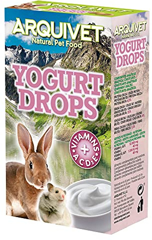 Arquivet Yogurt Drops - Snack per roditori - 65 g