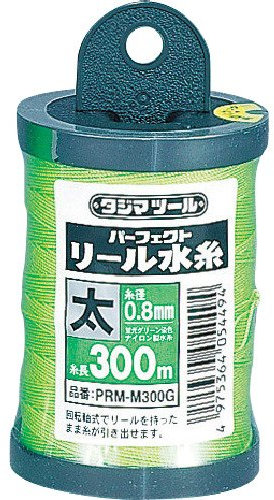 TAJIMA Mason's LIne - Fluorescent Green 300m/984ft Bold Line - PRM-M300G-T