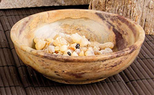 Speckstein- Räucherschale Ø 12cm