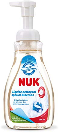 NUK Liquide Nettoyant Spécial pour Biberons, 380ml