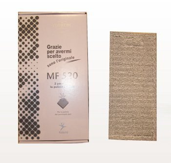 Original 2 Paños Microfibra MF530/520 Limpieza En Seco Para SP 530, 520 Kobold Vorwerk