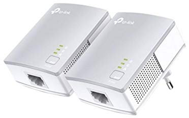 TP-Link PA411KIT 500 Mbit/s Ethernet Blanco 2 Pieza(s) - Adaptadores de Red Powerline (500 Mbit/s, IEEE 802.3,IEEE 802.3u, Ethernet rápido, 10,100 Mbit/s, OFDM, 128-bit AES)