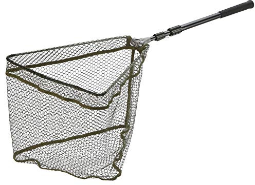 Cormoran Kescher Kompakt 50x50cm 170cm - Fischernetz aus Nylon mit Teleskopgriff - Ideal für Angeln