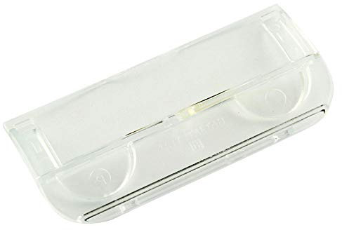 Rexel CrystalFile Kunststoff-Reiter für Hängemappen, 50 Stück transparent