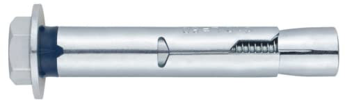 INDEX Fixing Systems CH-TO - Pack de 50 anclajes antigiro para cargas altas (recubrimiento cincado, tornillo hexagonal 6,8 mm, M10 x 100 mm, diámetro de 12 mm)