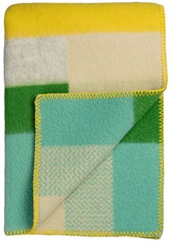 RØROS TWEED - Mikkel - Wolldecke aus norwegischer Lammwolle - Design von Kristine Five Melvær - Deckenmaße: 135 x 200 cm