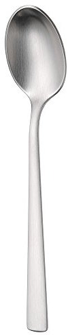 WMF Corvo Kaffeelöffel, Teelöffel 13,5 cm Cromargan protect mattiert, kratzbeständig, spülmaschinengeeiget