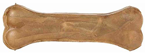 Trixie friandises pour Chien Chew Bones pressé, 2 × 75 g, 15 cm – friandise savoureuse au bœuf, sans Sucre ajouté ni Gluten – idéal pour mâcher & récompenser