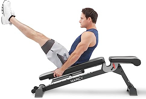 Marcy SB-670 banco de musculación multiangulo, con 270 kilogramos de capacidad