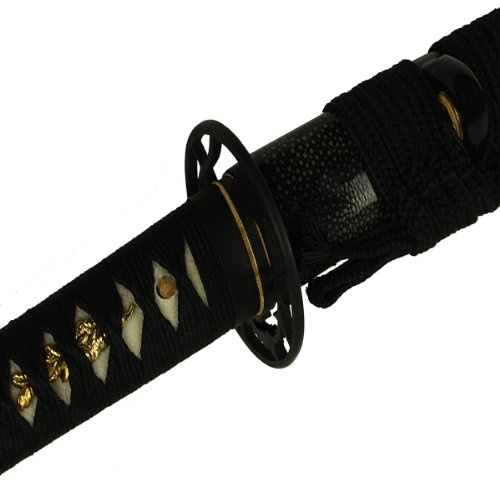 Katana Samuraischwert mit Gyaku-Kobuse Klinge 1095 Kohlenstoffstahl