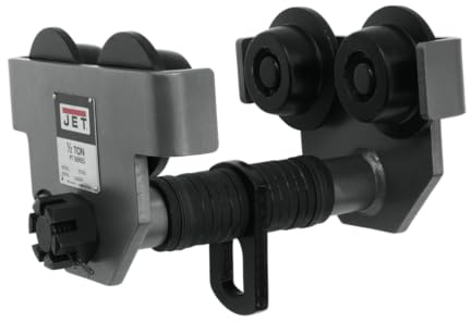 JET 1/2-Ton Heavy-Duty Manual Trolley (1/2-PT)