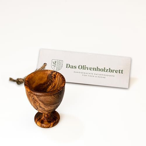 das Olivenholzbrett Bois d'olive Coquetier env. 8cm - 8cm