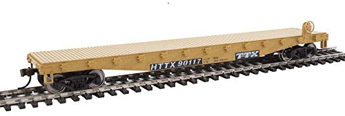 Walthers Trainline Flatcar-Ready to Run-Trailer-Train 931-1463 HO Scale Model Railroad - Freight Model