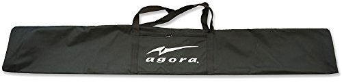 AGORA 77 Pro Line Carrying Bag for Soccer Corner Flags, Field Equipment, and More - Black