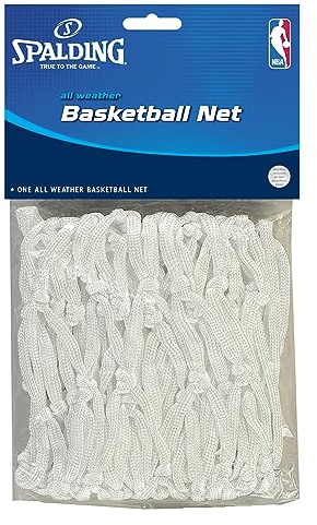 Spalding Unisex (Vit) Väder Basketboll Nät