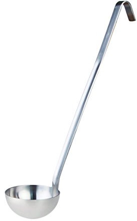 Pentole Agnelli Schöpfkelle aus Edelstahl 18/10 8 cm Stahl