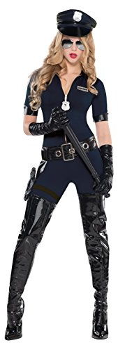 (PKT) (997679) Adult Ladies Stop Traffic Costume (Small)- Grp 1, Size 8-10 - amscan
