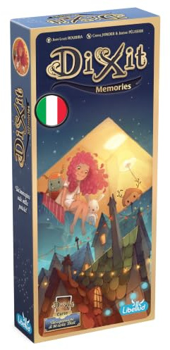 Asmodee Dixit 6 Memories, Espansione per il Gioco da Tavolo Dixit, Edizione in Italiano