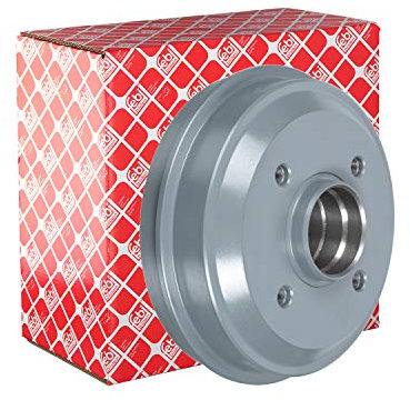febi bilstein 10537 Brake Drum without wheel bearing, pack of one