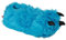 funslippers Zapatillas Animales Peluche Invierno Suela Goma Duradera Calientes Casa Oso Zarpa Garra Monstruo Hombre Azul L 42/44 EU