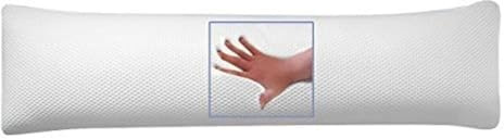 Supply24 since 2004 Orthopädisches Gel/Gelschaum Seitenschläfer Kissen/Schwangerschaftskissen 150 x 40 x 16 cm Memory Schaum Seitenschläferkissen Soft/weich Kopfkissen