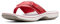 Clarks Women's Breeze Sea Flip Flop, New Red Synthetic, 3.5 UK M