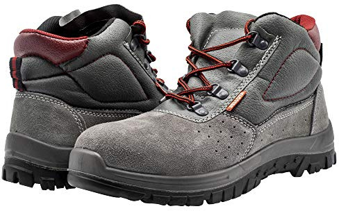 Bellota 7230438S1P - Botas de Seguridad Classic de Hombre y Mujer (Talla 38) de Serraje Transpirable y Cuello Acolchado