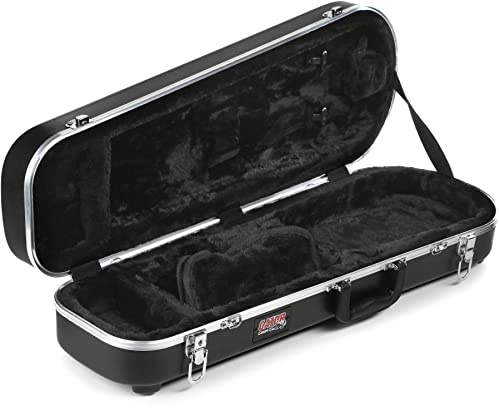 Gator Cases Leichter Geigenkoffer mit Verriegelung und Staufach; volle Größe (GC-VIOLIN-4/4)