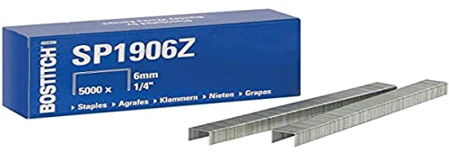 Agrafes BOSTITCH SP1906Z SP 19 1/4, 6 mm, galvanisées