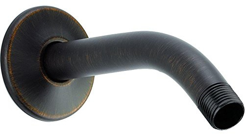 Delta Faucet U4993-RB 6-Inch Shower Arm and Flange, Venetian Bronze