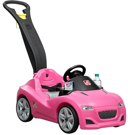 Step2 866699 Whisper Ride Cruiser Kids, Push Car, Pink, L