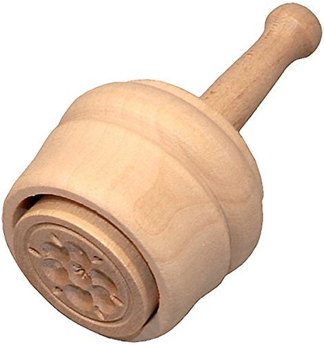 Gravidus Butterform Lippische Rose aus Ahornholz - Einzigartiges Design - Handgefertigte Butterdurchstoßform - Hochwertige Verarbeitung - 30g