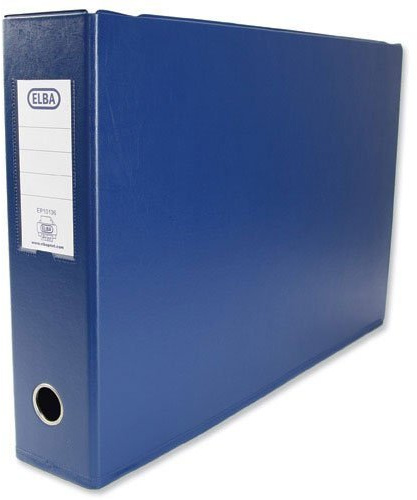 Elba Bante x A3 70mm Plastic Lever Arch File - Blue