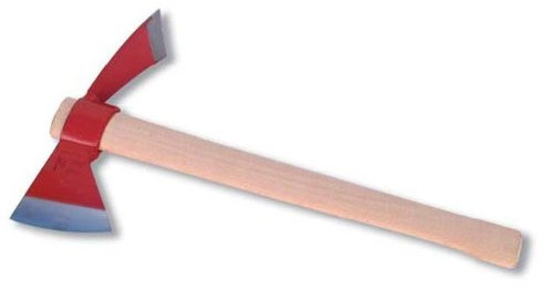 Flores Cortés - Hacha alcotana 300 grs.c/mgo. - rojo