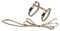 Karlie Art Sportiv Plus Geschirr und Leine L: 110 cm beige