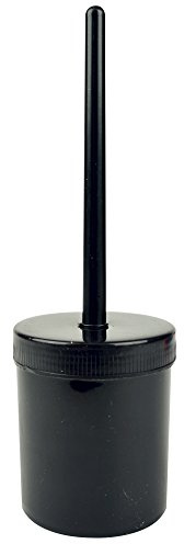 EKKIA 700529002 700529002 Horse Riding Equipment, Black Plastic HOOF Brush + Bottle BLK
