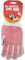 Mikki Dog, Puppy, Cat Grooming Cotton Glove Brush - Gentle Grooming - Gives a Shiny Glossy Coat, red/white