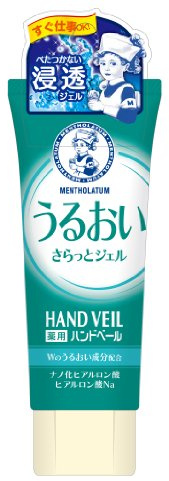 Rohto Mentholatum | Hand Cream | Hand Veil Moist Smooth Gel 70g (japan import)
