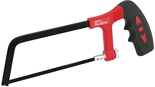 Draper Redline Junior Hacksaw | Soft Grip | Cutting DIY Tool | Blade Tensioner | 68819