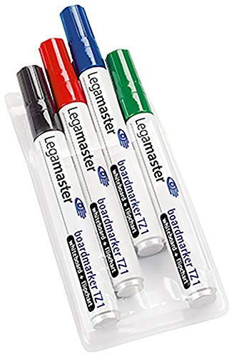 Legamaster 7-110094 TZ 1 Boardmarker 4er Set, sortiert