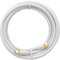 SKT MAK30003 Modemkabel 300 cm Koaxial-Anschluss-Kabel F-Stecker vergoldet Sat 3-fach geschirmt weiß