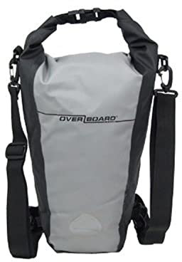 OverBoard 100% Waterproof SLR/DSLR Roll Top Camera Bag, Grey, 15 Litres
