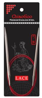 chiaogoo 7024-2,5 Rundstricknadeln, 61 cm, Edelstahl, 2,5/3 mm