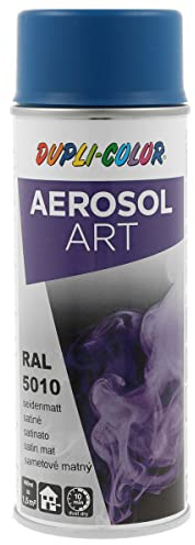 DUPLI-COLOR 126185 AEROSOL ART RAL 5010 enzianblau seidenmatt 400 ml