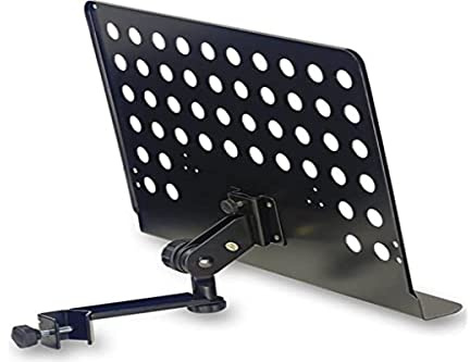 Stagg MUS-ARM 2 - Atril (metal, tamaño grande), color negro