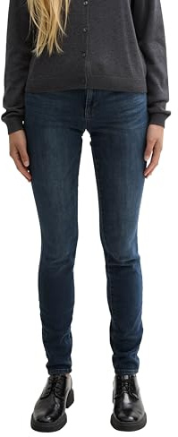 TOM TAILOR 202212 Alexa Skinny Jeans Femme ,10282 - Dark Stone Wash Denim (new) ,32W / 30L